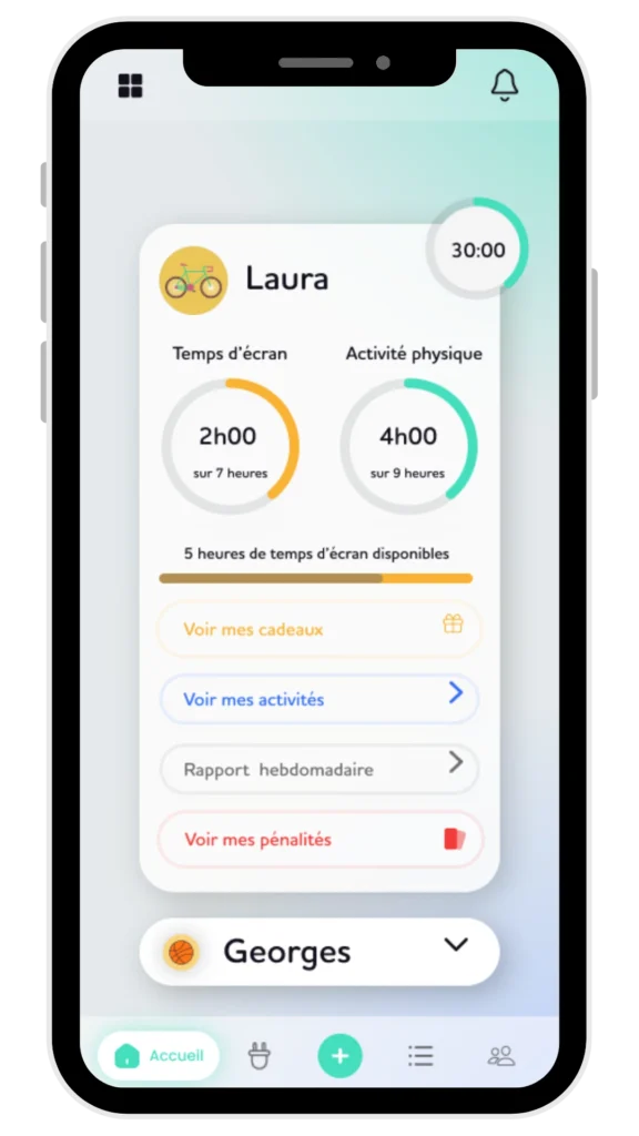 Move Then Play Application mobile disponible sur iOS Android et Web Ordinateur